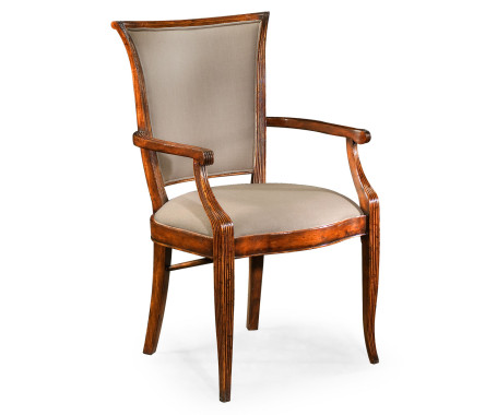 Walnut Arm Chair