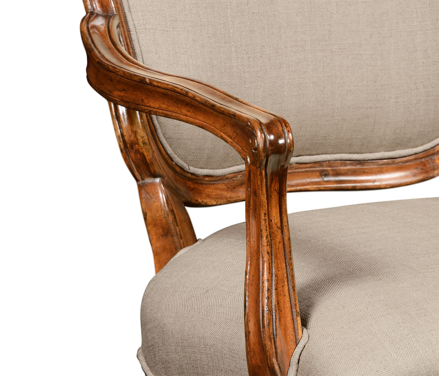 Walnut Arm Chair