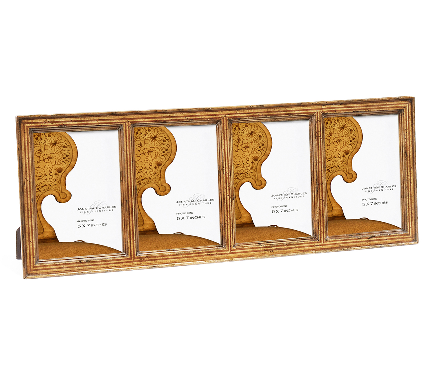 Satinwood Ribbed Picture Frame (5