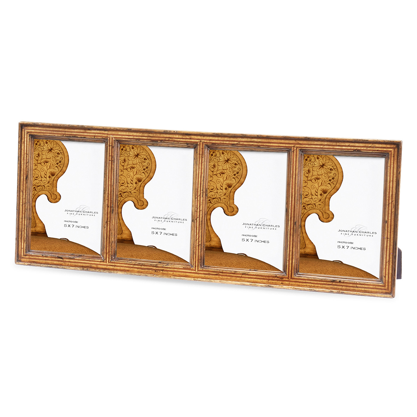 Satinwood Ribbed Picture Frame (5