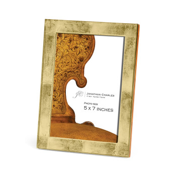 Gold Églomisé Glass Picture Frame (5