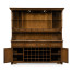 Walnut dresser for drinks storage