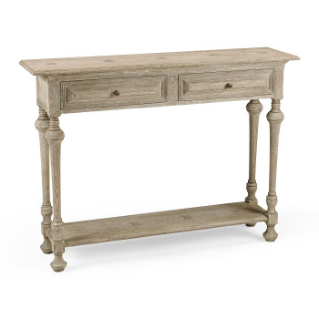 Elizabethan Style Dark Oak Console Small