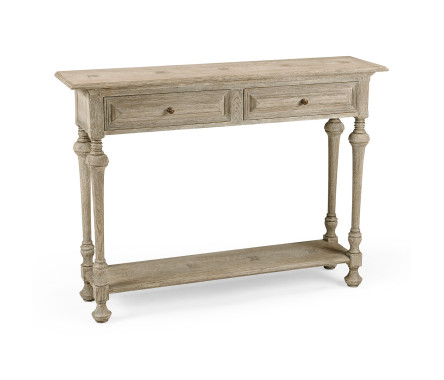 Elizabethan Style Dark Oak Console Small