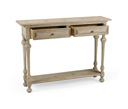 Elizabethan Style Dark Oak Console Small