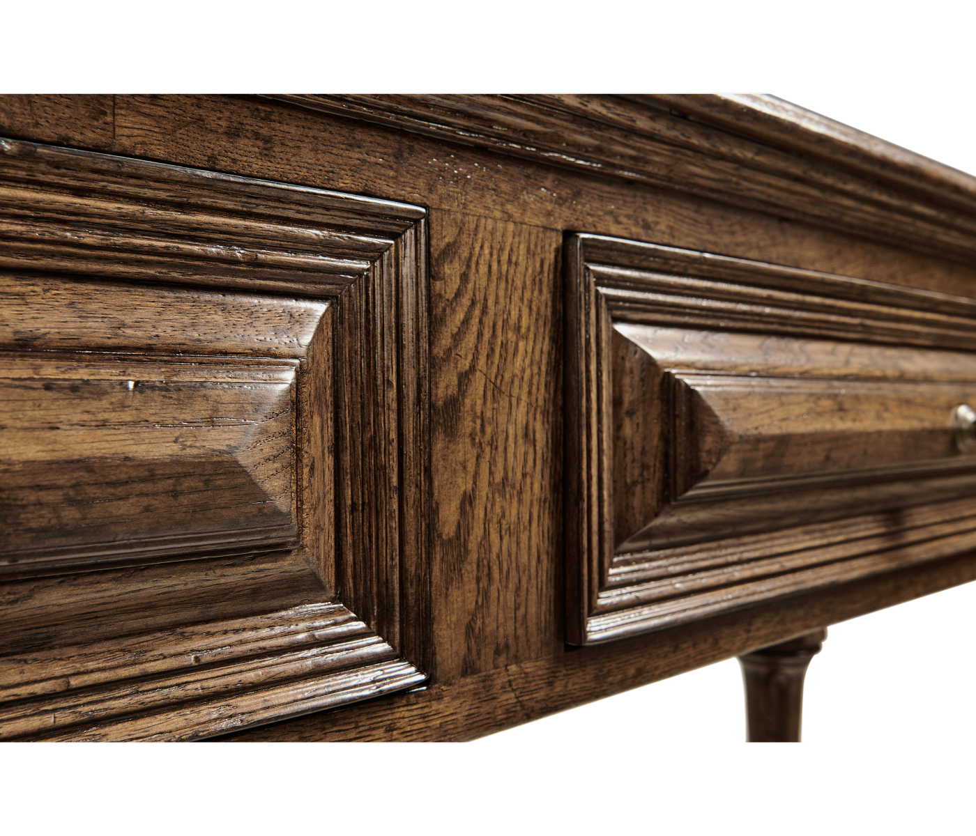 Small Elizabethan Style Dark Oak Console