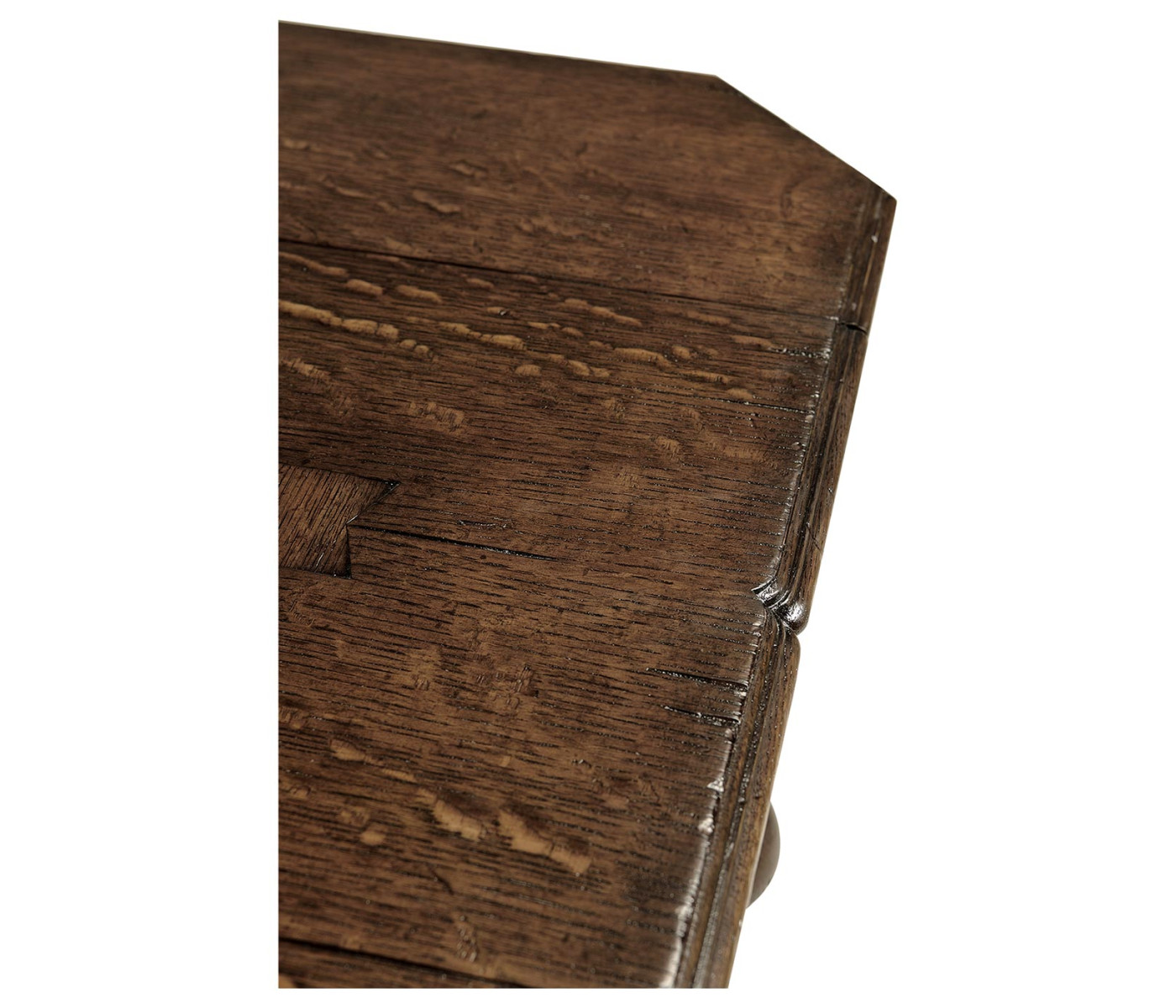 Elizabethan Style Dark Oak Pembroke Table