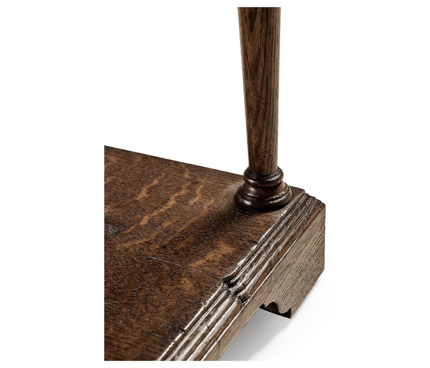 Elizabethan Style Dark Oak Pembroke Table