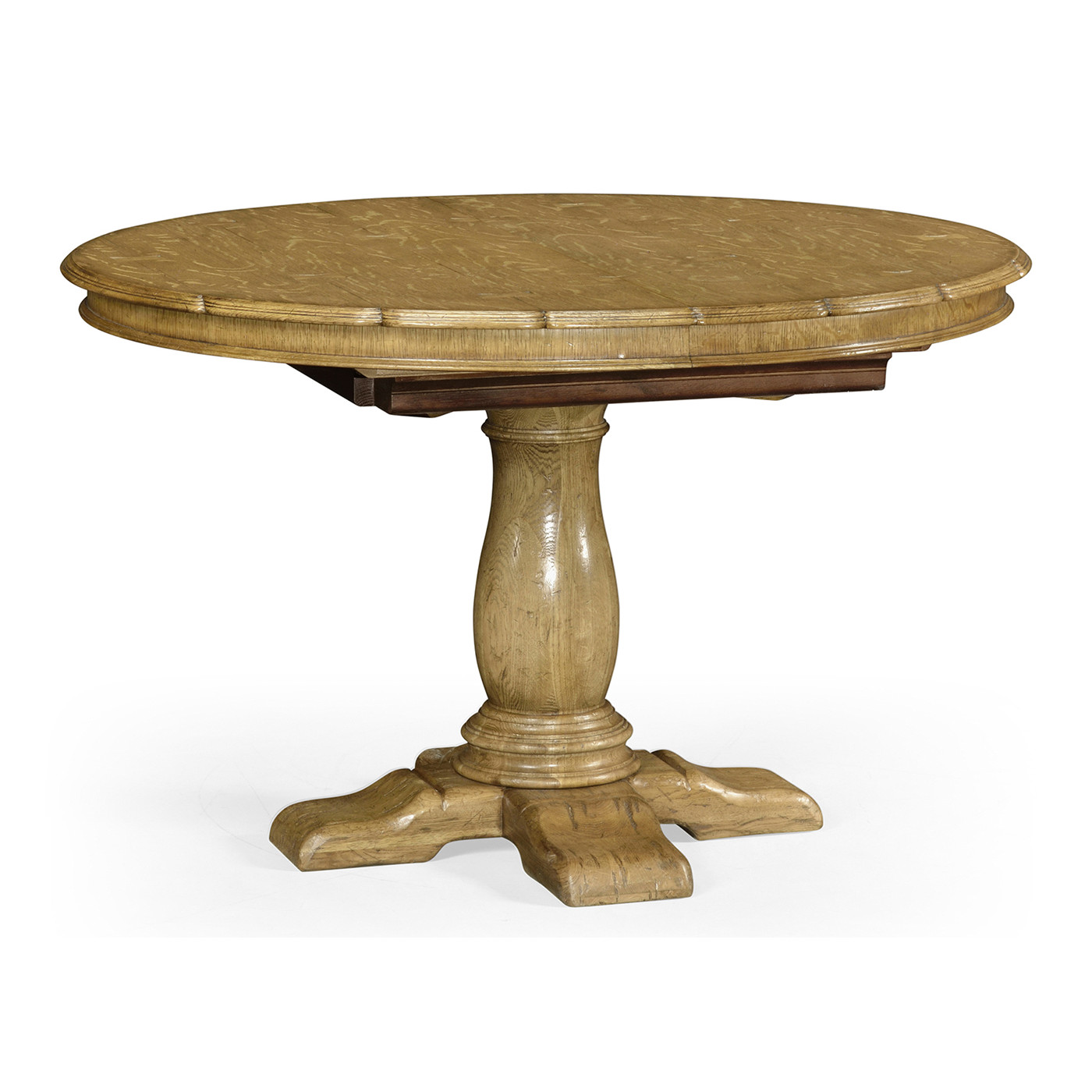 Extending Natural Oak Country Table 48