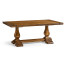 Figured Walnut Refectory Style Coffee Table