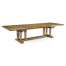 Elizabethan Style Natural Oak Extending Dining Table 91