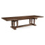 Elizabethan Style Dark Oak Extending Dining Table