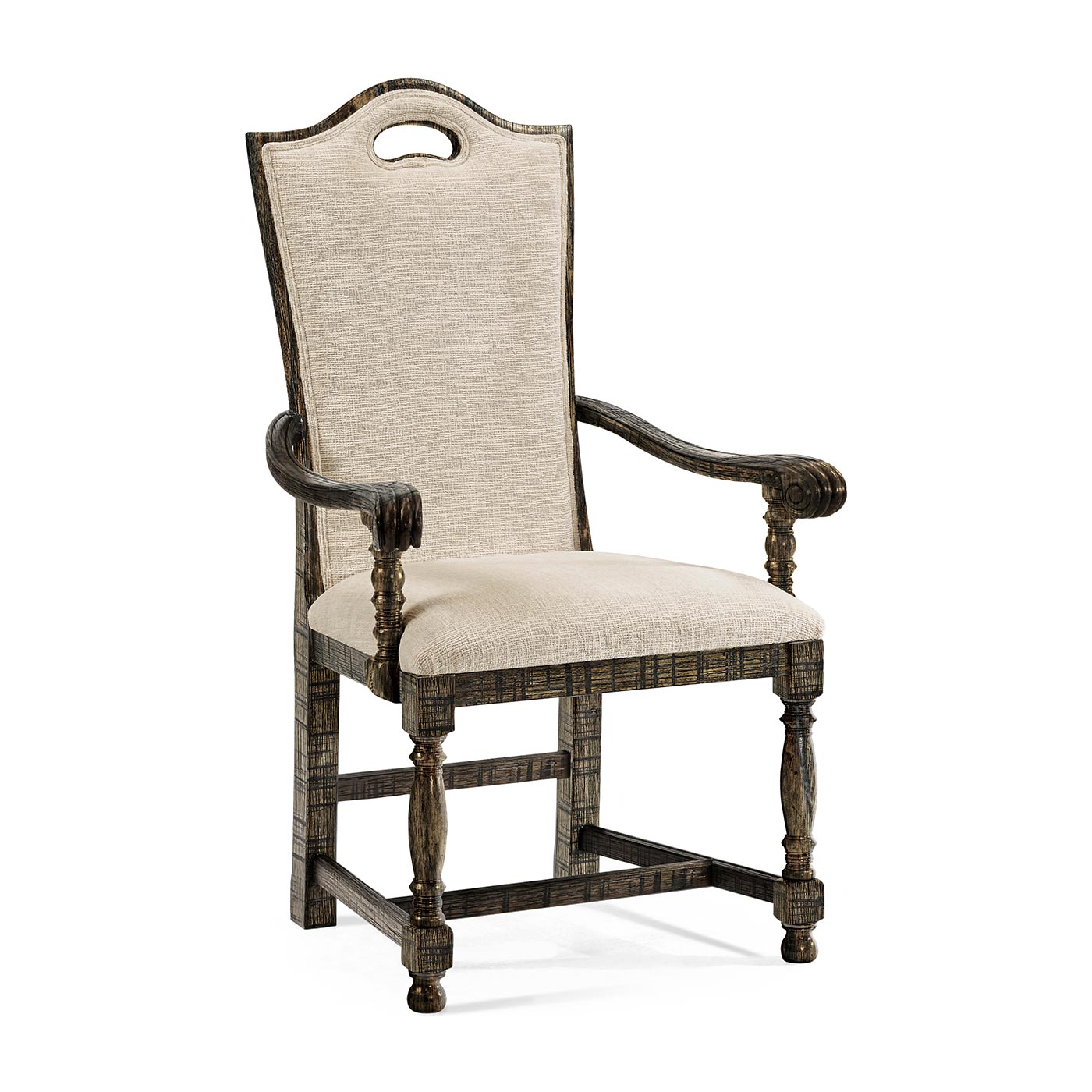 Casual High Back Arm Chair