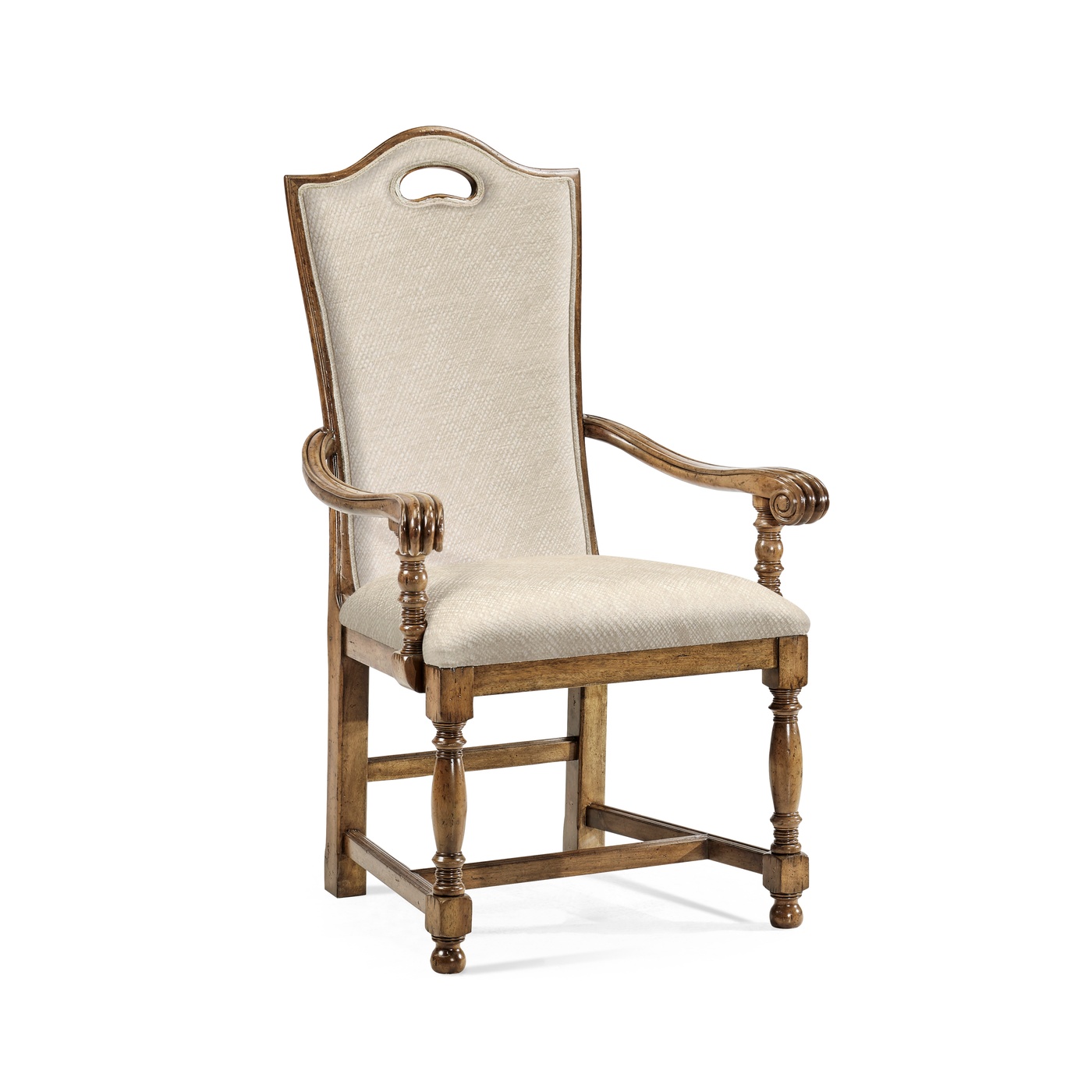 Casual High Back Arm Chair