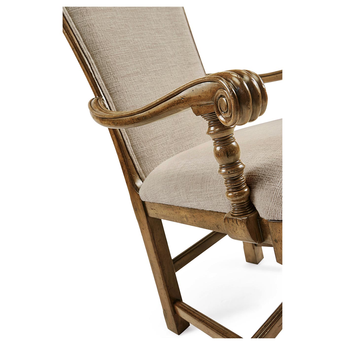 Casual High Back Arm Chair