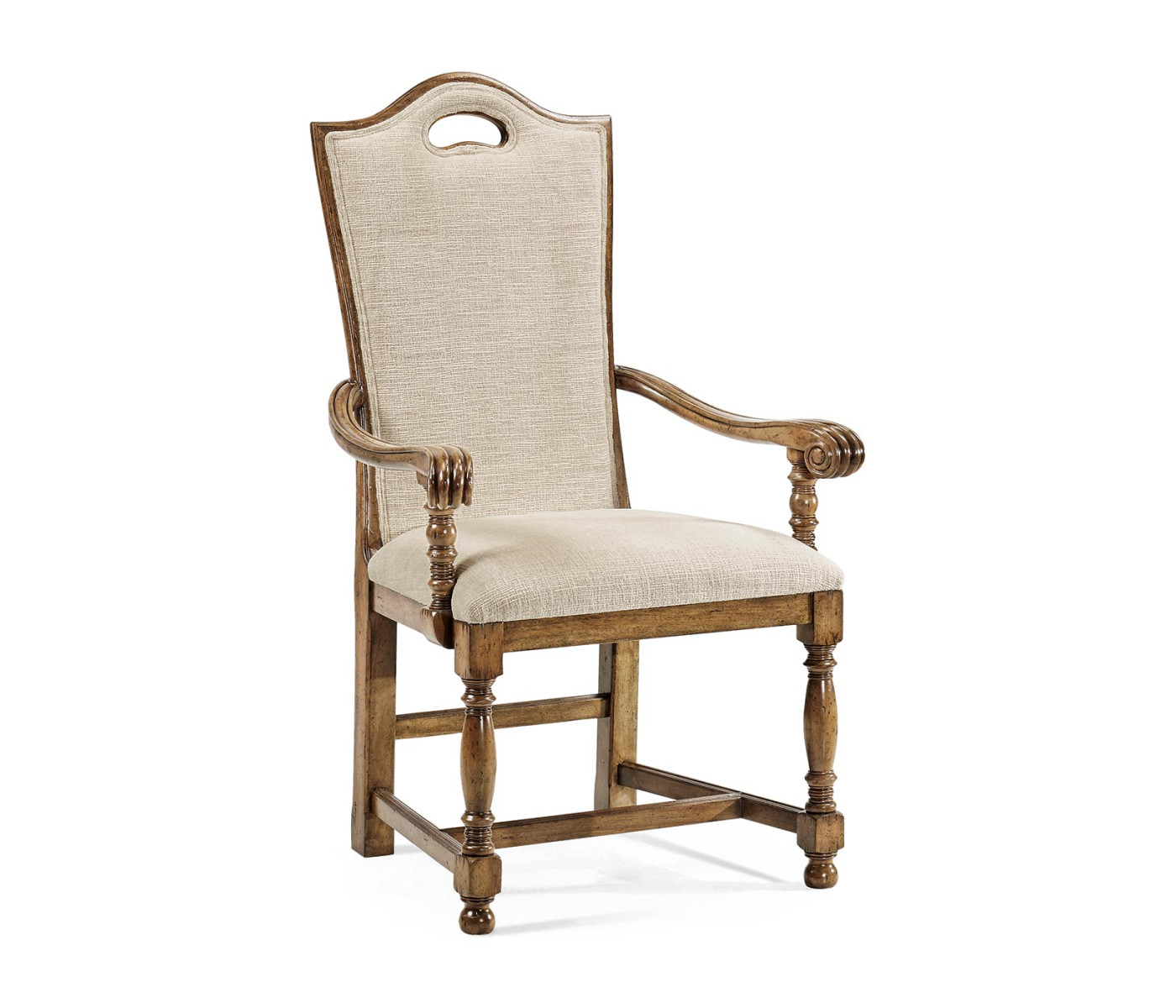 Casual High Back Arm Chair