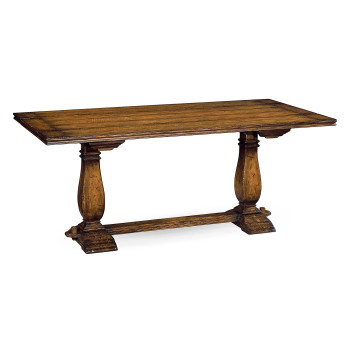 Figured Walnut Hunt Table 72