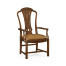 Mahogany Pierced Splat Back Arm Chair