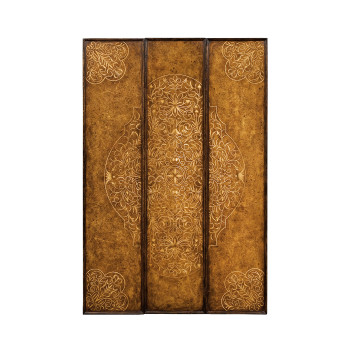 Seaweed three panel screen