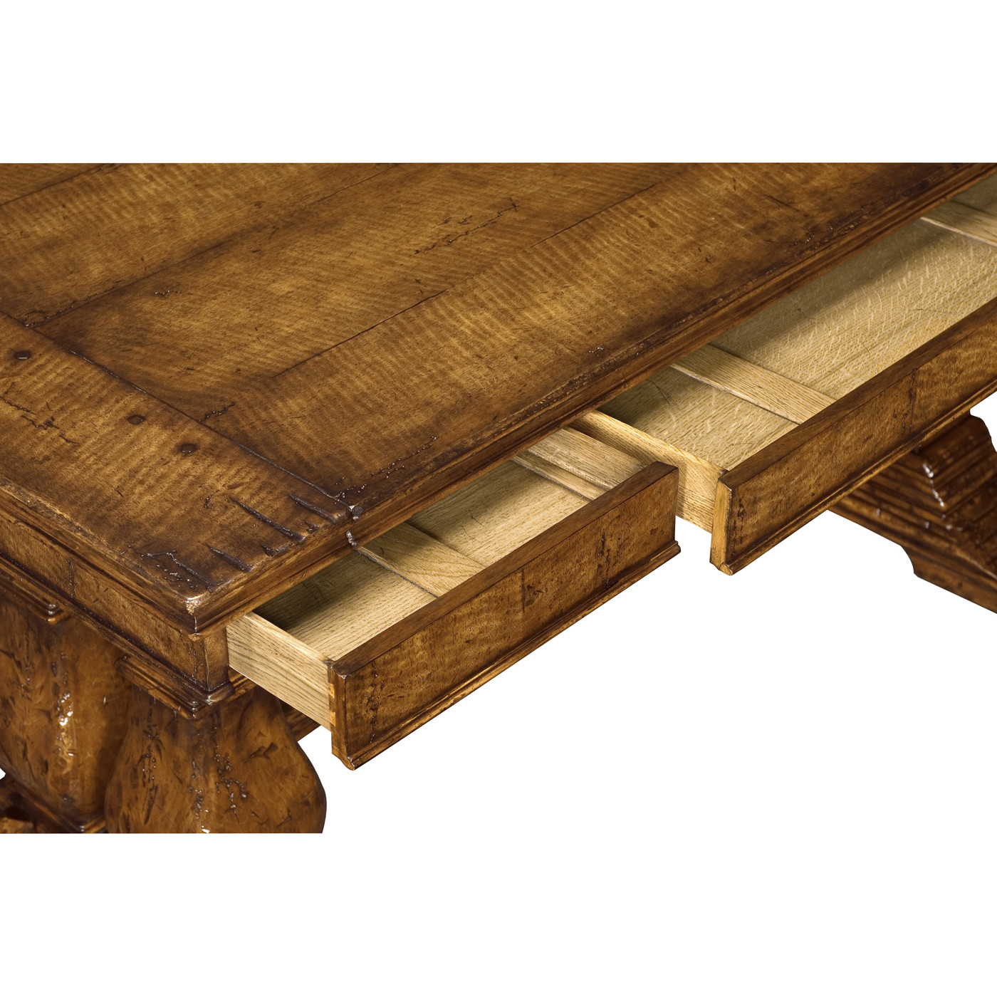 Refectory style desk