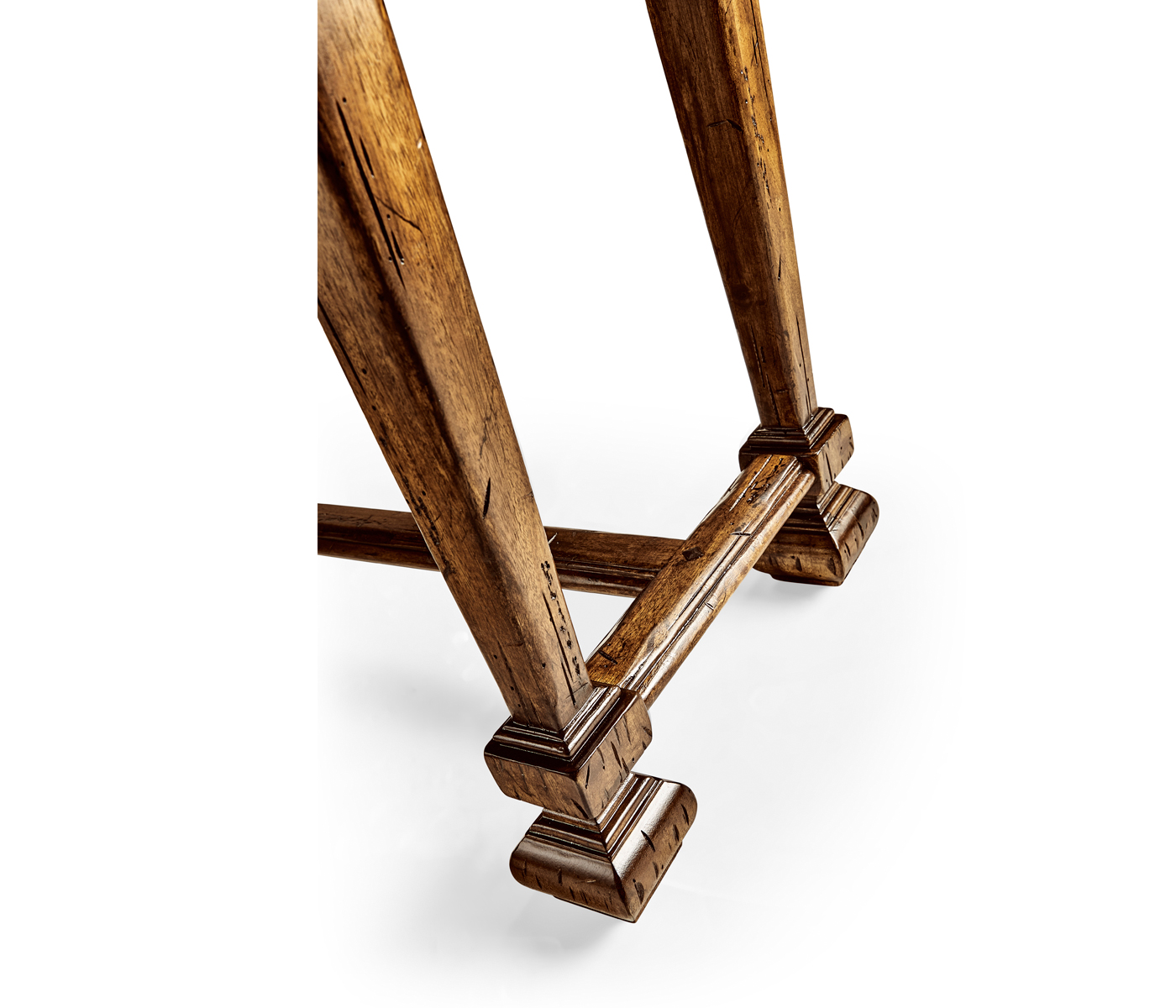Narrow Walnut Side Table
