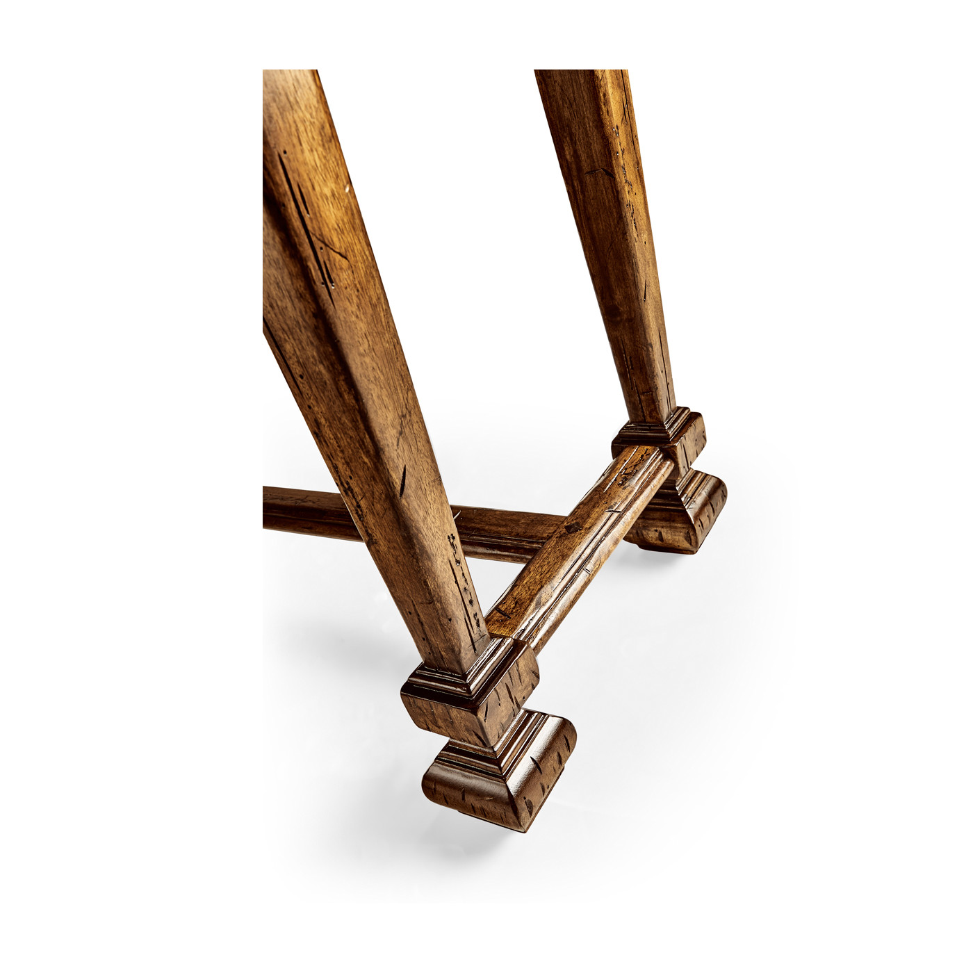 Narrow Walnut Side Table