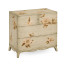 Paint antique olive floral chest (Small)