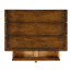 Country style walnut side table