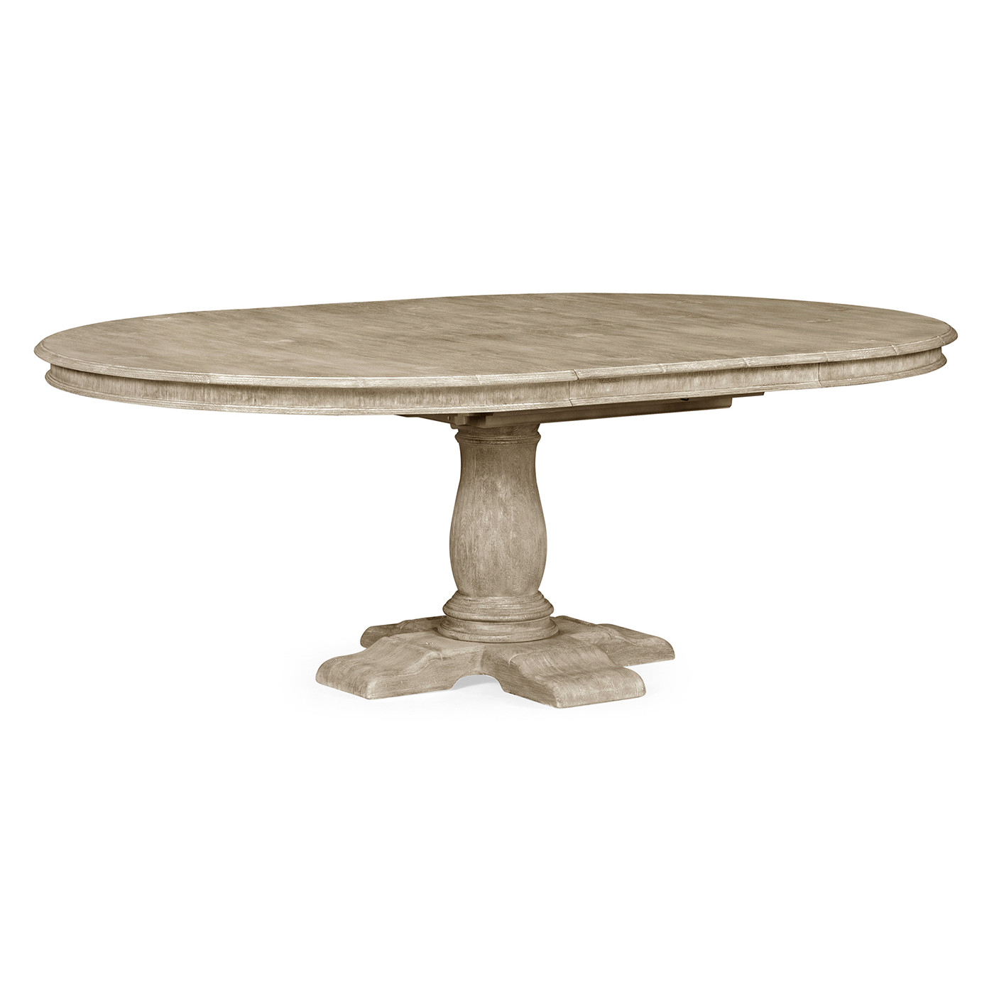 Extending Grey Oak Country Table 60