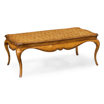 Painted Flower Coffee Table