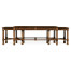 Chippendale gothic nesting tables