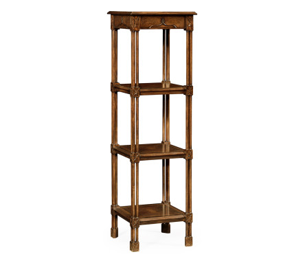 Chippendale Gothic Four-Tier Étagère