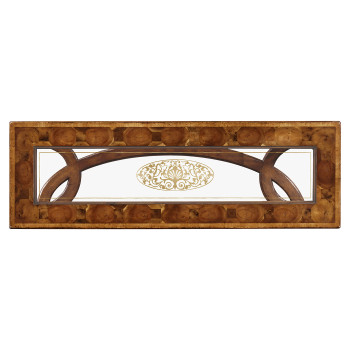 Oyster & églomisé console