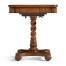 Oyster Veneer Games Table