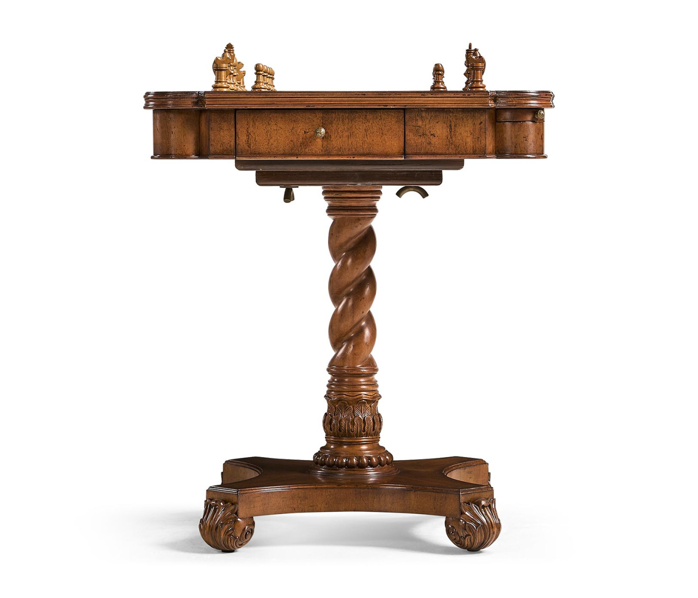Oyster Veneer Games Table