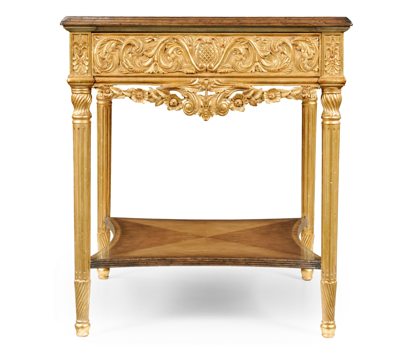 Louis XIV style rectangular side table