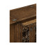 Gothic Dark Oak Wine Cabinet Small