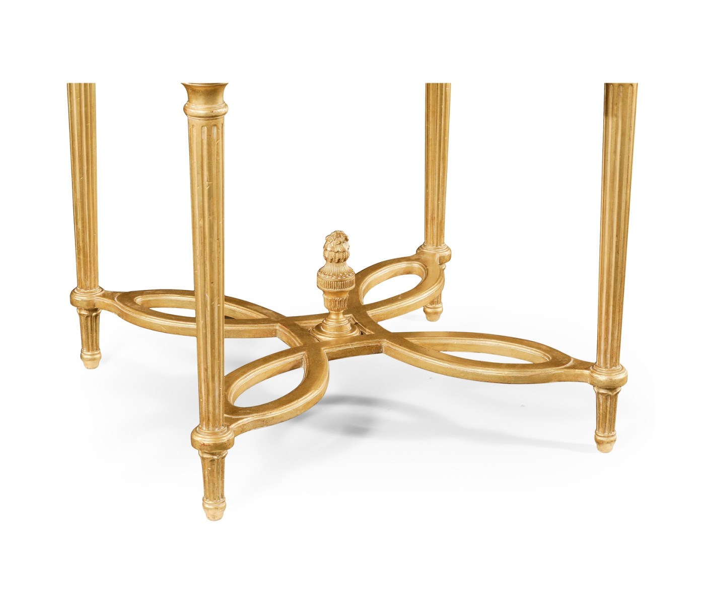 Napoleon III mahogany centre table (Gilded  base)