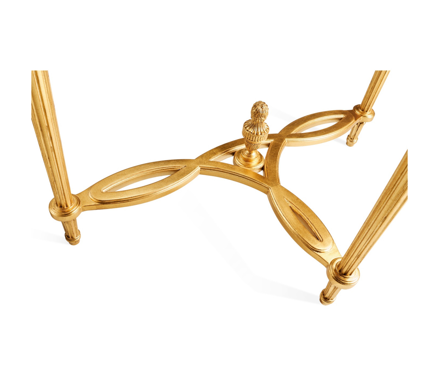 Napoleon III Gilded Demilune Console