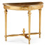 Napoleon III Gilded Demilune Console