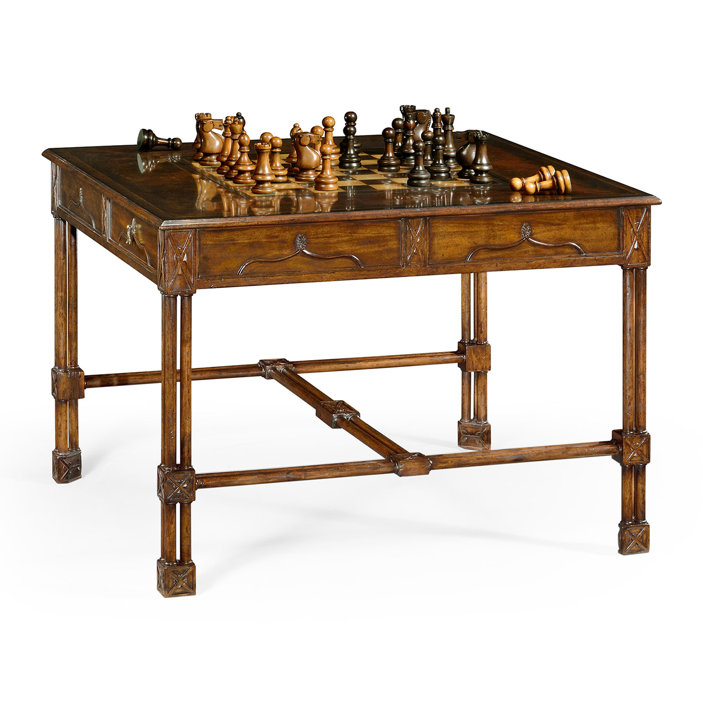 Chippendale gothic games table (large)