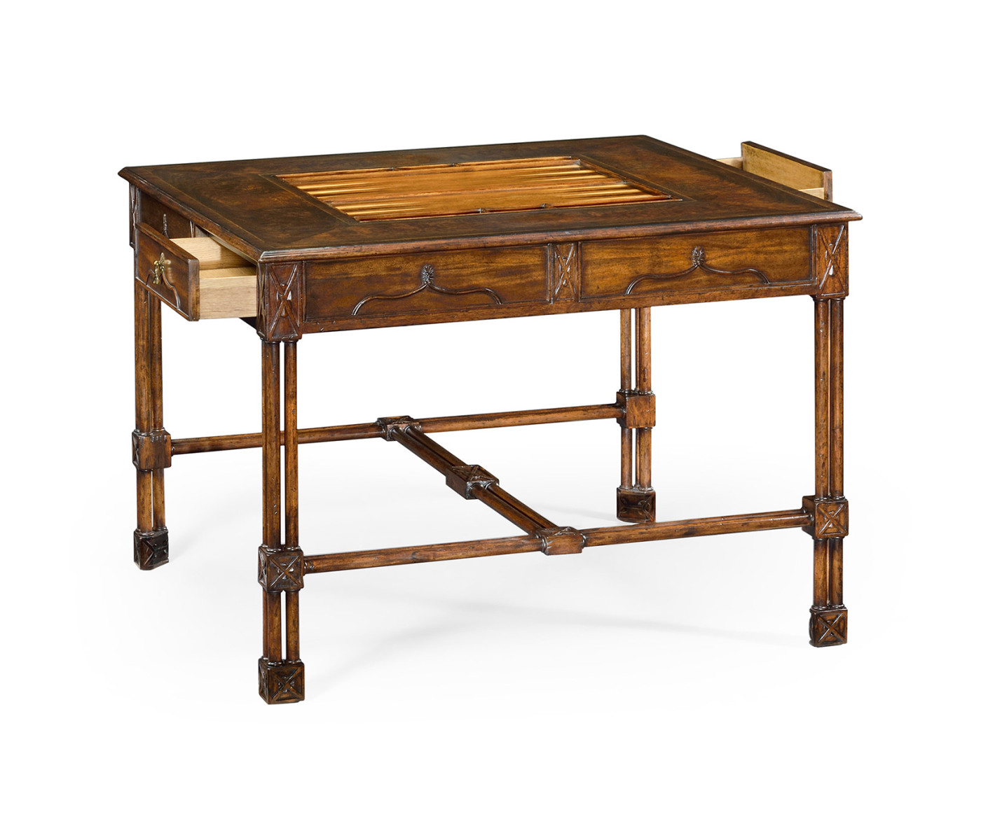 Chippendale gothic games table (large)