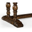 Large Elizabethan Style Dark Oak Desk