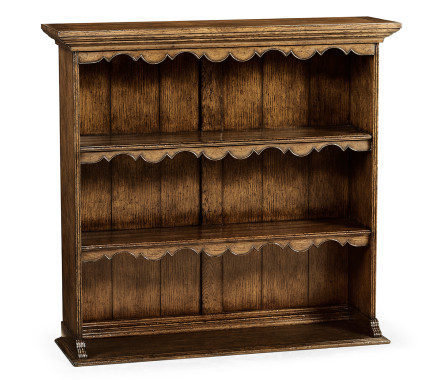 Dark Oak Hanging Shelf Unit without Hooks
