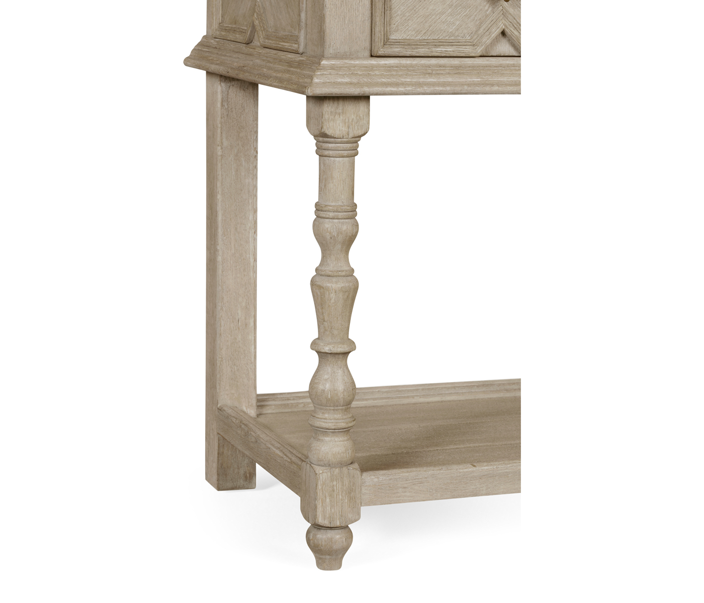 Tudor Style Grey Oak Welsh Dresser