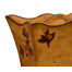 Walnut Raised Floral Canterbury