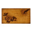 Walnut Raised Floral Rectangular Box