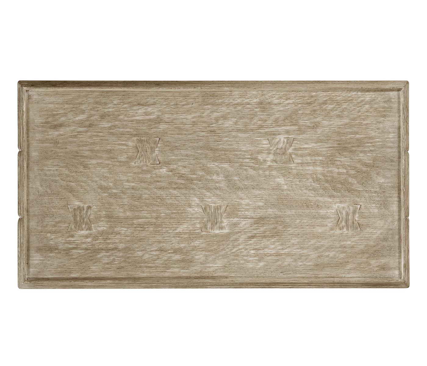 Elizabethan Style Grey Oak Tray Table