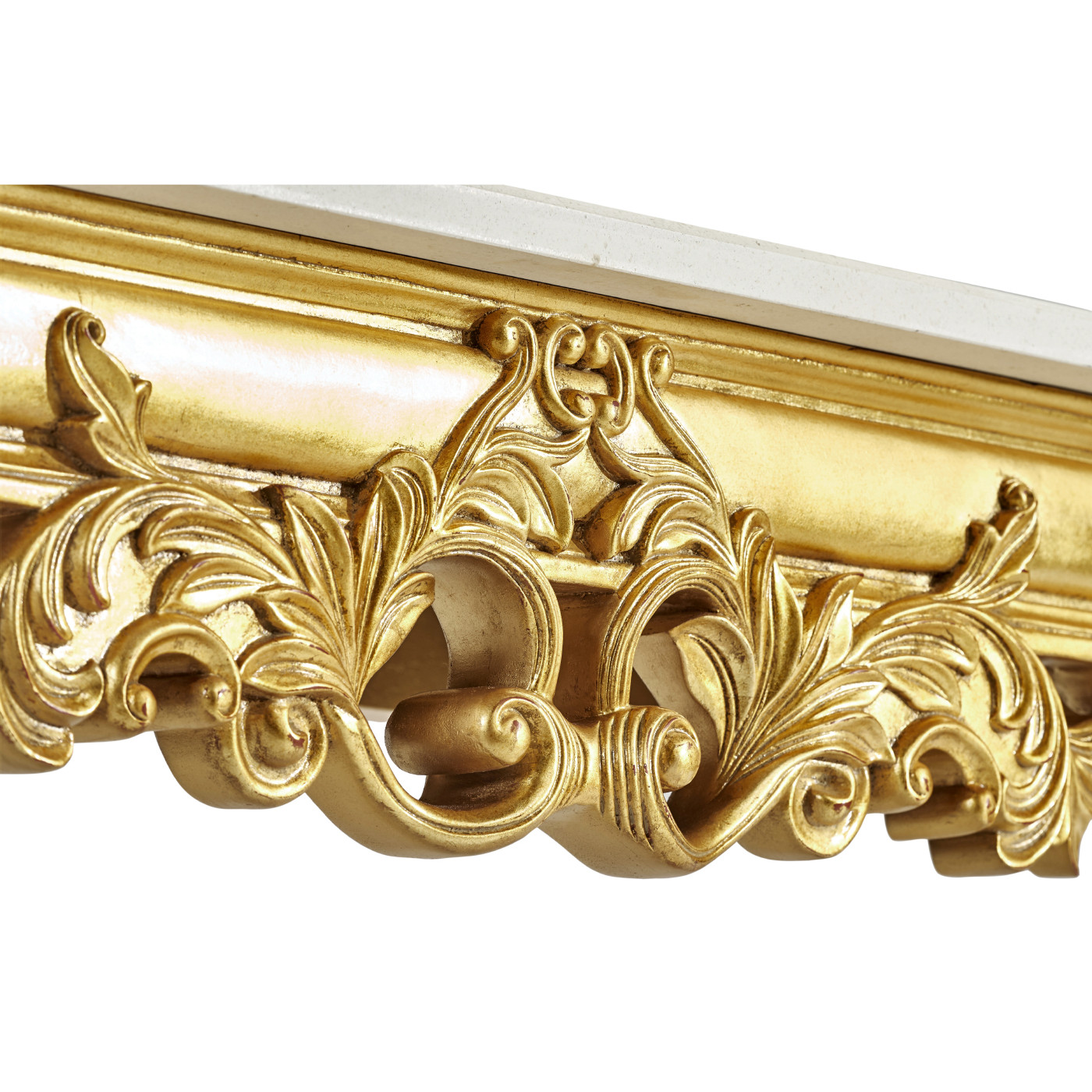 Marble Topped Baroque Gilded Console