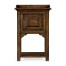 Elizabethan Style Dark Oak Bedside Table